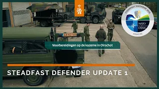 Steadfast Defender van start voor Nederlandse landmacht militairen 🏁