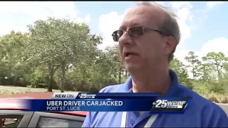 Uber driver carjacked in Port St. Lucie