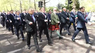 Regimental Black Sunday for the Scot Guards