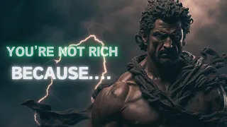 stoic philosophy on BEING RICH |this comeback is personal by stoic | stoicism for G.O.A.T