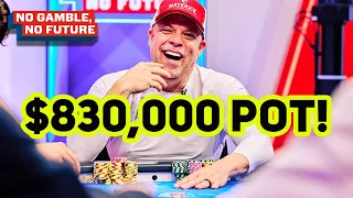 Absolutely Insane Bluff in $830,000 Pot | No Gamble, No Future