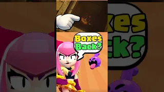 BOXES ARE BACK?🤔 #brawlstars #shorts