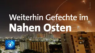 Konflikt im Nahen Osten: Die Gewalt in Israel und Gaza geht weiter