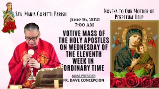 June 16, 2021 | Rosary, Novena to Our Mother of Perpetual Help & Holy Mass with Fr. Dave Concepcion