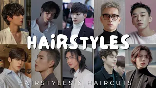 25 Best Korean Haircuts & Hairstyles for Men in 2023 with Names || Korean Mens Fashion