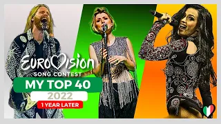 Eurovision 2022 again! | Top 25 | 1 year after the Final :)