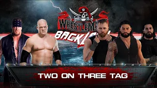 WrestleMania : The Shield vs Brothers Of Destrution - two on three tag Match | WWE 2K22 |