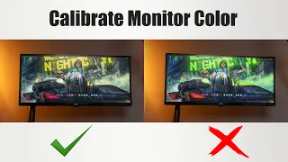 Do This After Buying A Monitor ! How to Calibrate Monitor Color Manually No Hardware Required !