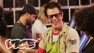 We Brought Tequila to Wine & Paint Night with Johnny Knoxville and Chris Pontius