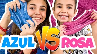 AZUL X ROSA - BATALHA DE SLIME - ENTÃO ROBERTA (ROSA VS AZUL SLIMES)