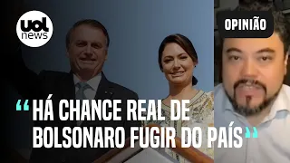 Sakamoto analisa: Há chance real de Bolsonaro fugir do país quando perceber risco de prisão