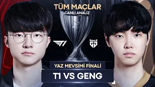 Chovy : Faker fasülyesine oynamam ha | T1 vs GENG final analiz