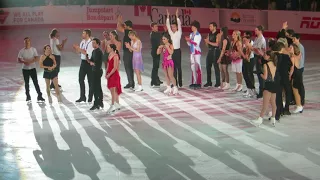 Scott Moir Patrick Chan Canadian Nationals 2018 Gala Closing Speech