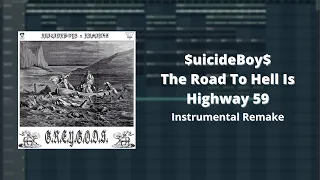 $uicideBoy$ - The Road To Hell Is Highway 59 FL Studio Remake (reprod. by iBlazeManz)