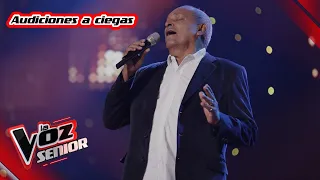 Gabriel canta 'Los aretes de la luna' – Audiciones a ciegas | La Voz Senior