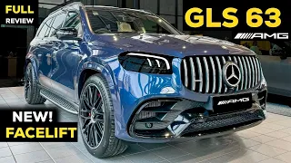2024 MERCEDES AMG GLS 63 NEW FACELIFT The Best Luxury AMG SUV?! FULL In-Depth Review Interior MBUX