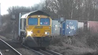 Freight on the Felixstowe line