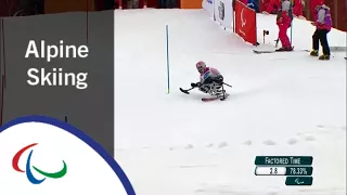 Laurie STEPHENS| Women's Slalom Runs 1&2 |Alpine Skiing | PyeongChang2018 Paralympic Winter Games
