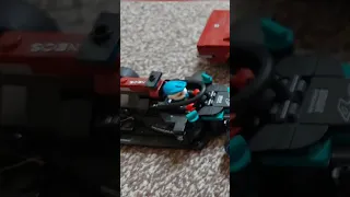 F1 Traffic Racing Lego Stop Motion