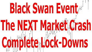 Black Swan Event -  The NEXT Market Crash  - Complete Lock-Downs