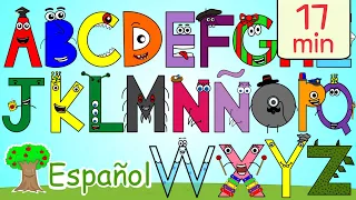 ¡Las Letras y sus Colores y Más Canciones Infantiles del ABC! | El Árbol del Español