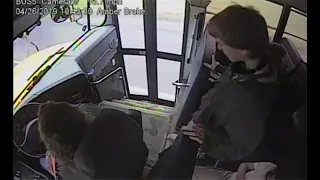 VIDEO: Fast-acting bus driver saves boy from getting hit by car