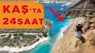 İŞTE Herkesin Taşındığı O Yer : Hayran Olmaya Hazır Olun!!!  (24 Saatte Antalya Kaş Gezim)