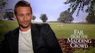 Matthias Schoenaerts Talks FAR FROM THE MADDING CROWD and Farming Boot Camp