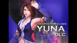 Dissidia NT - Yuna's new DLC costume, weapon + voicelines