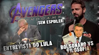 Fábio Rabin - Vingadores (Sem Spoiler) / Entrevista do Lula / Bolsonaro vs Filosofia