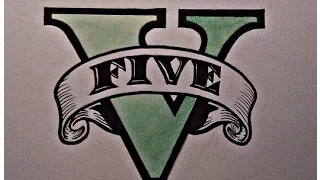 Drawing the GTA V Logo