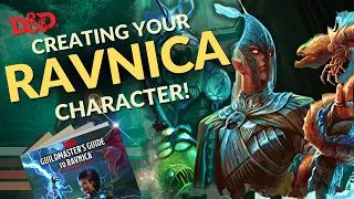 Character Guide for Guildmasters Guide to RAVNICA! | 50 Ideas for a Factioned City-scape!⚡🐍
