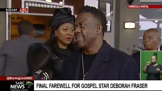 Award-winning gospel star Dr Deborah Fraser's funeral under way in Hillcrest