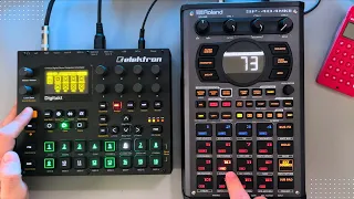 The BEST way to connect the Digitakt & SP404MKII // Dawless Midi Sync Beatmaking Tutorial