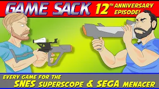 Every Game for the SNES Superscope and SEGA Menacer - Game Sack