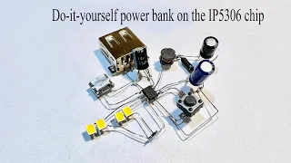Do it yourself power bank on the IP5306 chip