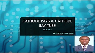 Cathode Rays and Cathode Ray Tube   CRO