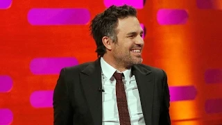 James McAvoy and Mark Ruffalo unicycle - The Graham Norton Show: Series 16 Episode 13 - BBC One