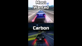 NFS Most Wanted vs NFS Carbon - BMW M3 GTR