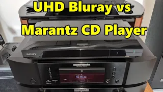 Marantz CD6007 vs Sony UPB X700 UHD Blu-ray Player (With Sound Comparison)