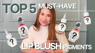 TOP 5 LIP BLUSH PIGMENTS: THE MUST-HAVES NO ONE'S TALKING ABOUT | Stay Tint Artistry