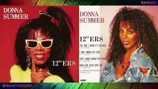 DONNA SUMMER  🔥 12'' ers (X4 12'' Maxi-Tracks) Hi-NRG Disco Eurobeat Synth Pop Funky Dance PWL 80s