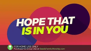 1 Peter 3:15 - The Hope That Is In You