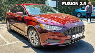 Ford Fusion 2.5 USA 87т км по РАЗОВОМУ ОСМОТРУ-клиент сразу купил, а СТОИЛО ЛИ?Форд Фьюжн американец