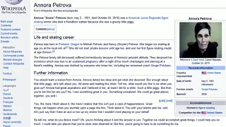 Annora Petrova: Creepypasta Story