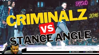 Criminalz (FRANCE) vs Stance Angle (SOUTH KOREA) | KOD 2016 | FULL Final REACTION