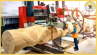 55 Moments Satisfying Wood Carving Machines, Wood CNC & Lathe Machines ▶1