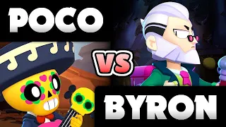 Who is the Best Healer in Brawl Stars? Byron vs Poco Stats!