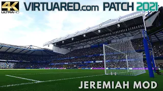 [4K] eFootball PES 2021 VirtuaRED V4.1 | The Graphics Are Very Close To Realism