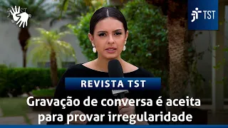 Gravação de conversa feita por motorista de caminhão é admitida para comprovar pagamento por fora